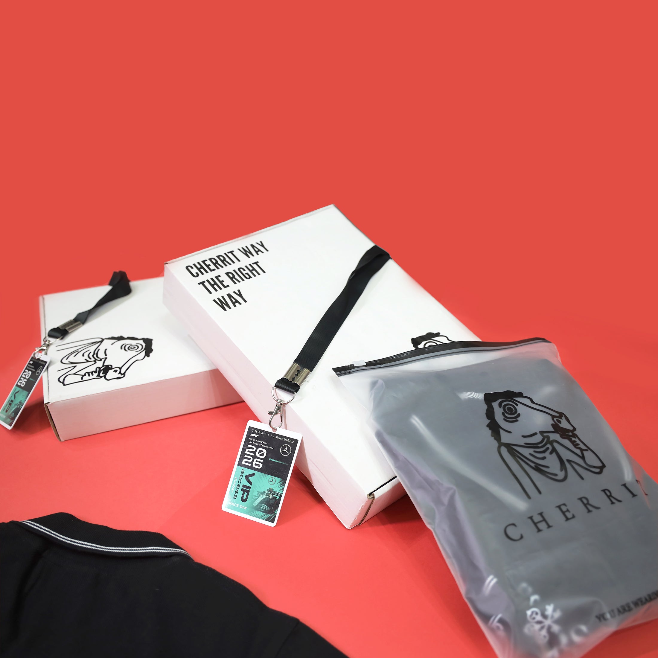 Cherrit x AMG Petronas Polo Jersey