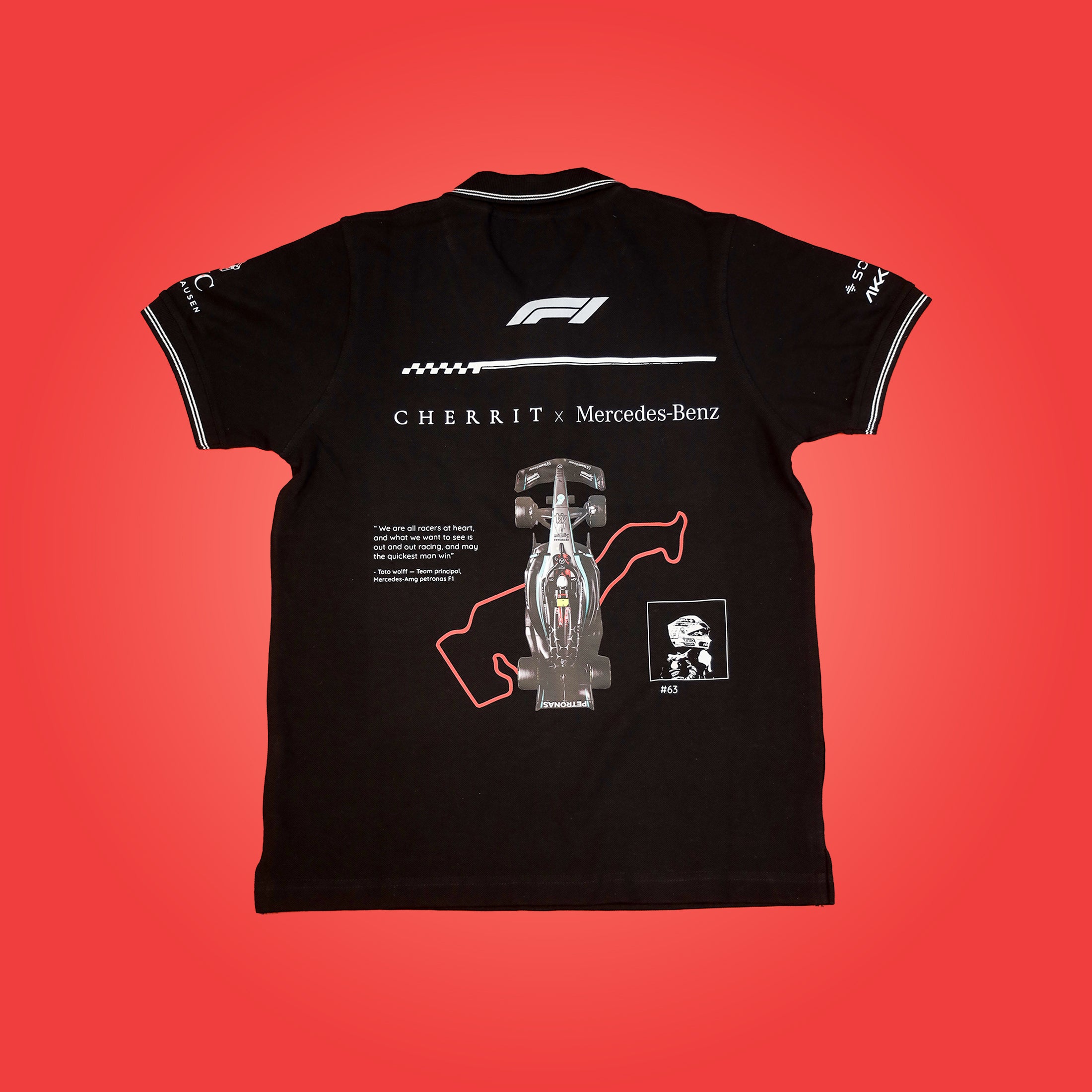 Cherrit x AMG Petronas Polo Jersey